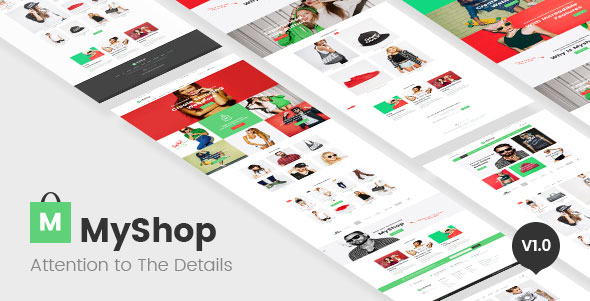 Myshop Shopify responsive theme