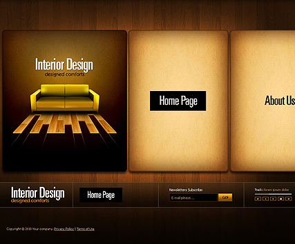 Interior design template's screenshot