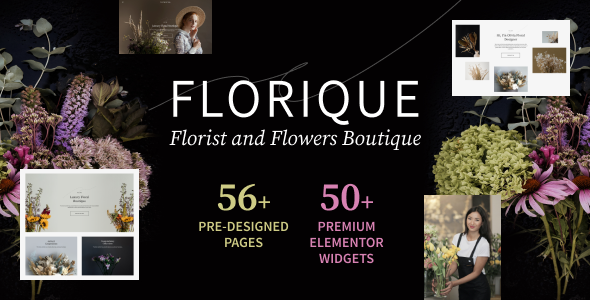 Florist - Florist, Flower Shop, Landscaping WordPress Theme