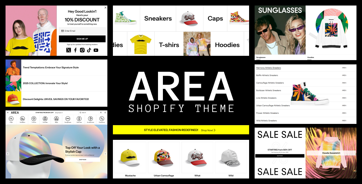 Area Shopify responsive theme